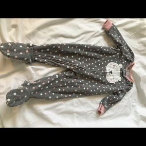 Carters fleece pajamas 12mo